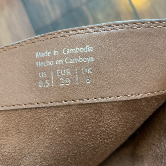 Aldo suede over knee boots chestnut brown sz 8.5 - Picture 7 of 11